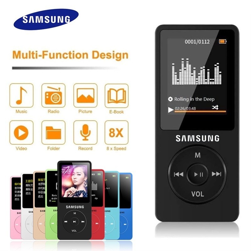 ID89 Samsung MP4 MP3 Player Walkman Portable LCD Screen Multi ...