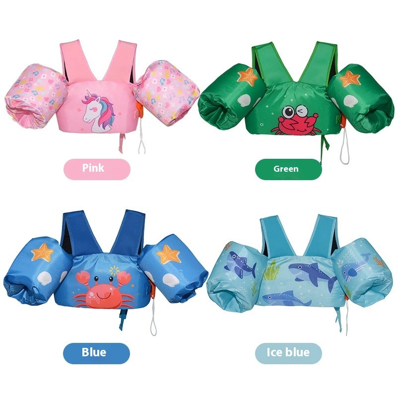 [Legend3] Baby Float Cartoon Arm Sleeve Life Jacket Swimsuit Foam ...