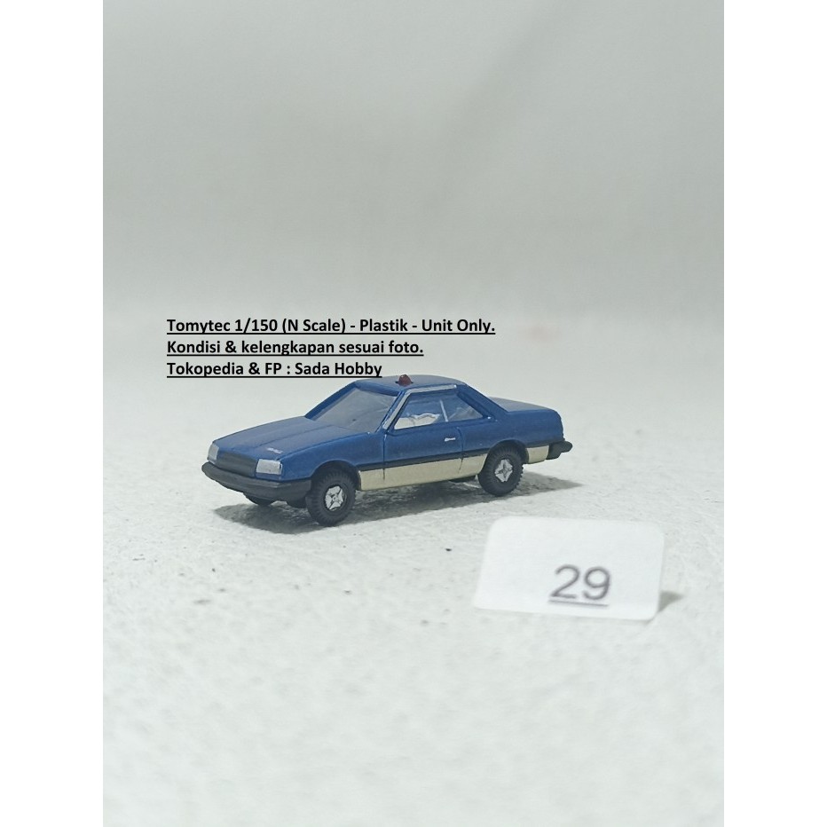 Tomytec 1/150 Nissan Skyline R30 Japan Police Undercover N Scale Unit ...