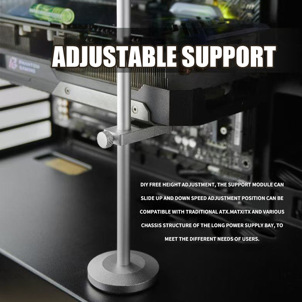 Aluminum Adjustable Bracket Graphics Support Card GPU GPU Holder ...