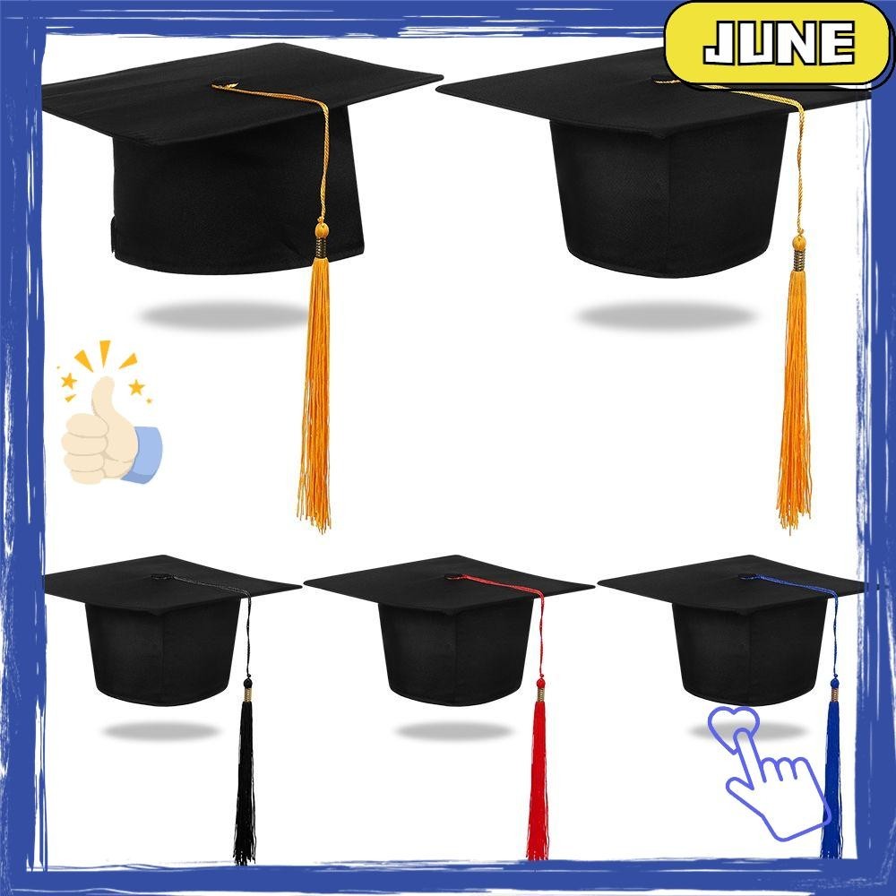 JUNER Graduation Hat, Degree Ceremony Congrats Grad Mortarboard Cap ...