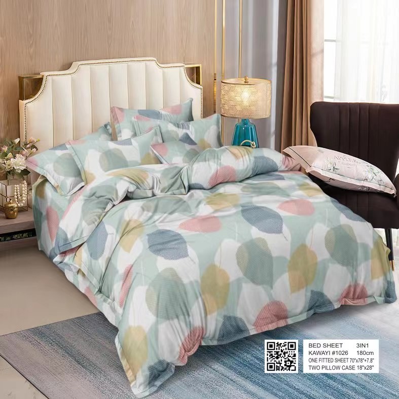 in Bedsheets Garterized Single Bed Sheet With Pillow Case