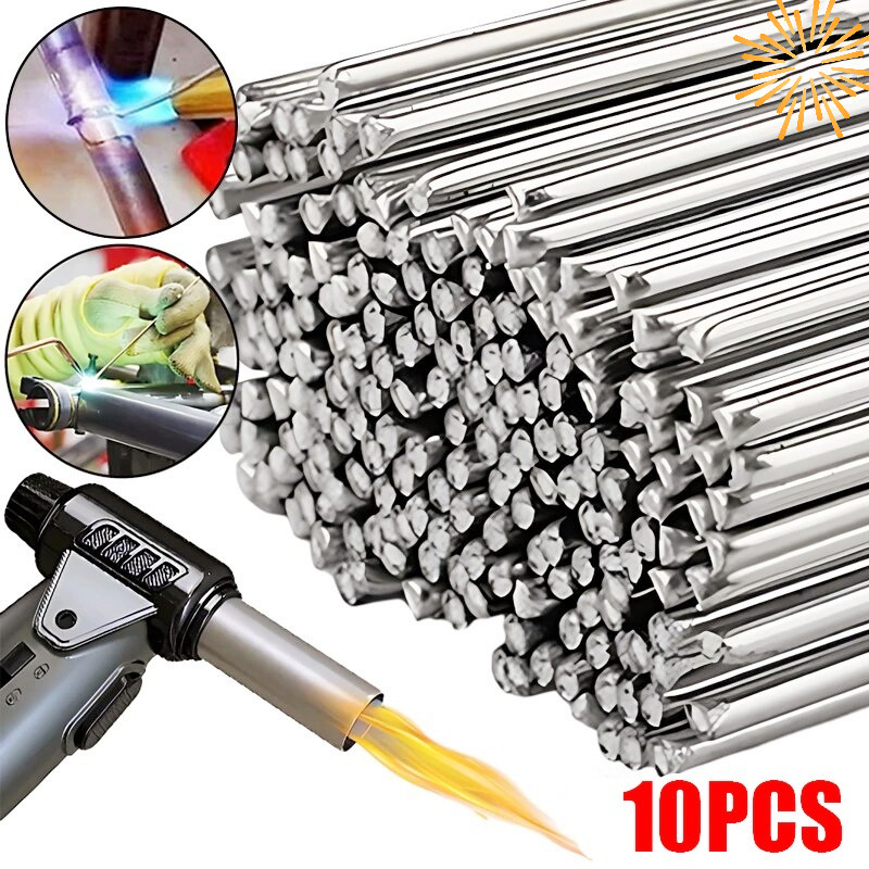 10Pcs Low Melting Point Soldering Welding Rod Bars / Home Improvement ...