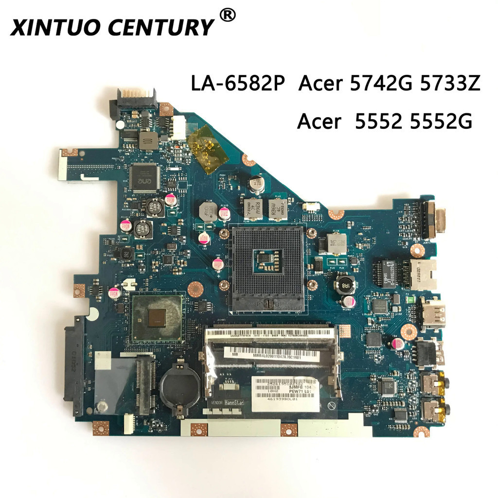 PEW71 LA-6582P For Acer Aspire 5742 5742G 5733 5733Z Laptop Motherboard ...