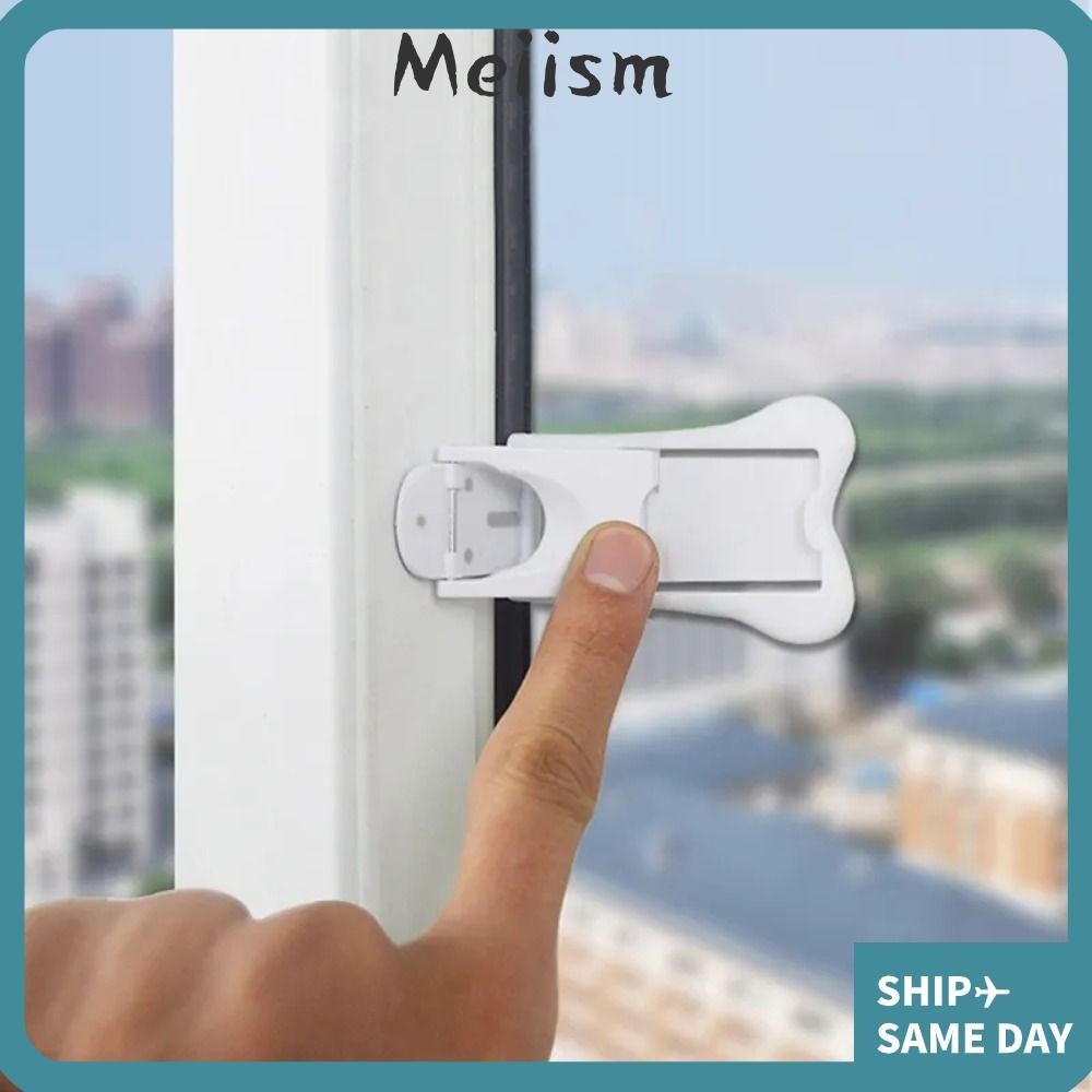 MEIISM Sliding Door Lock, Strong Fixation Security Protection Window ...