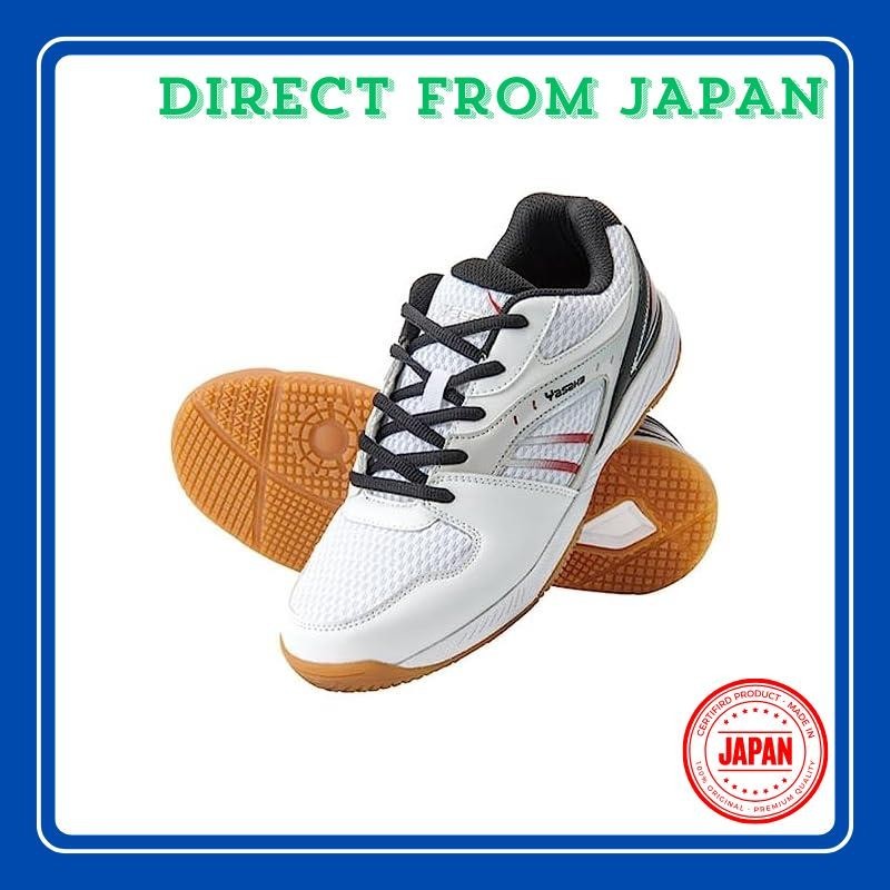 Japan Yasaka Men s Women s Table Tennis Shoes Jet Impact NEO White E201 10 24.0cm Shopee Philippines