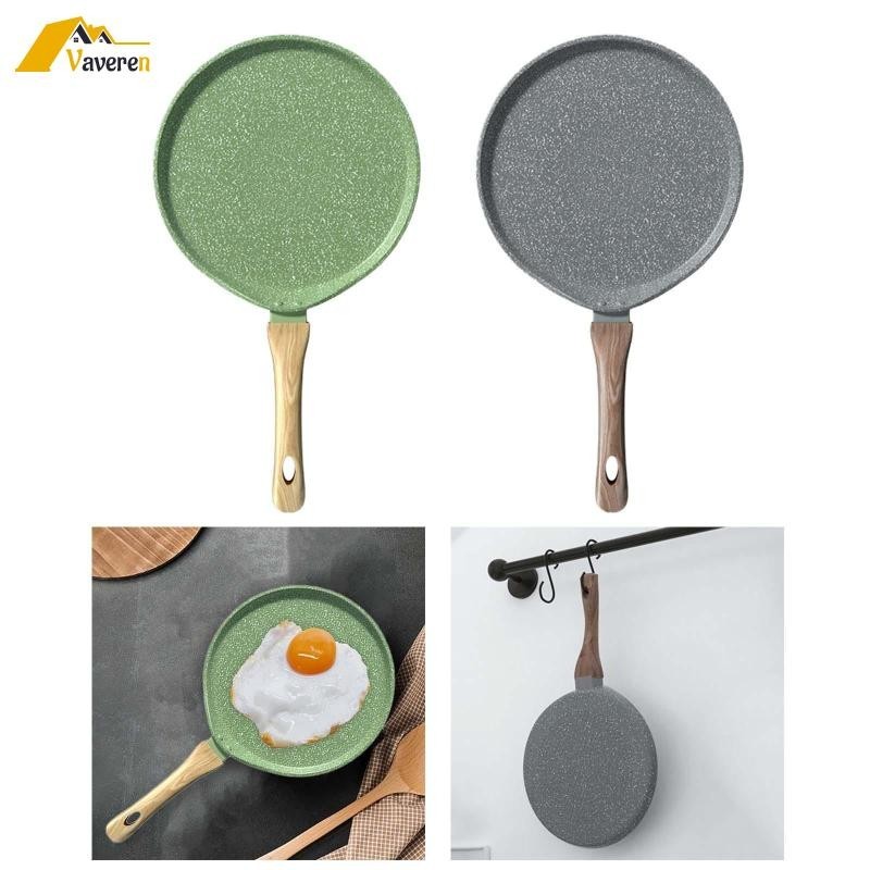 [Vaveren] Nonstick Crepe Pan Dosa Pan Universal Crepe Makers Pan Flat