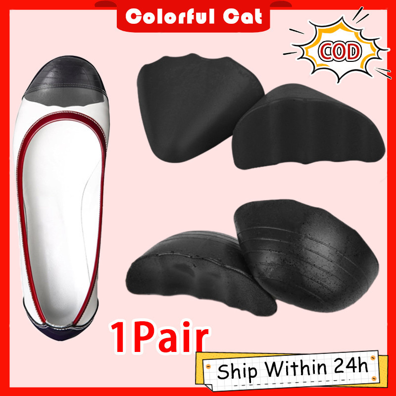 1 Pair High Heels Toe Plug Soft Foam Shoe Filler Toes Plugs Forefoot ...