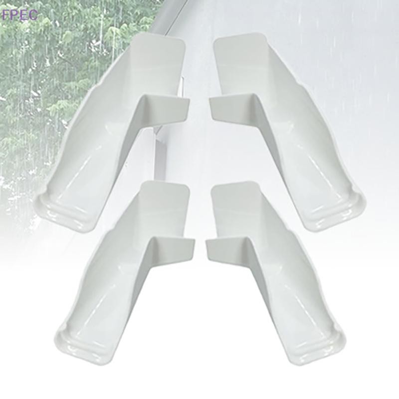 FPEC 2/4Pcs RV Roof Gutter Drains Mini Gutters For Gazebo RV Roof Drip ...