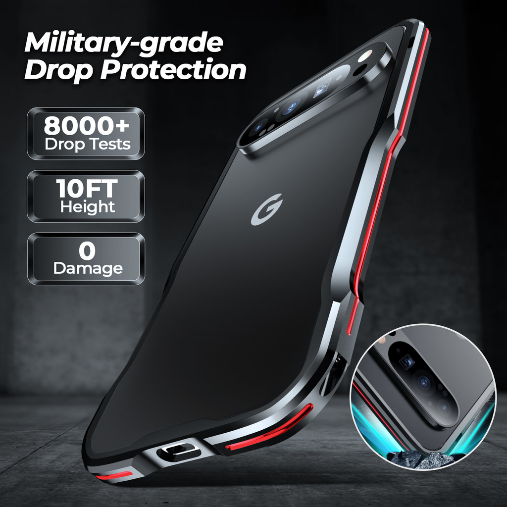 Luxury Metal Frame For Google Pixel 10 9 9Pro 9Pro XL 8 8Pro Case ...