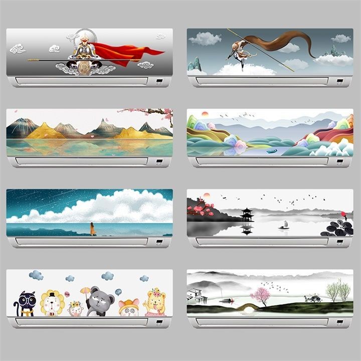 Hanging Air Conditioner Stickers Stickers Air Conditioner Refrigerator ...