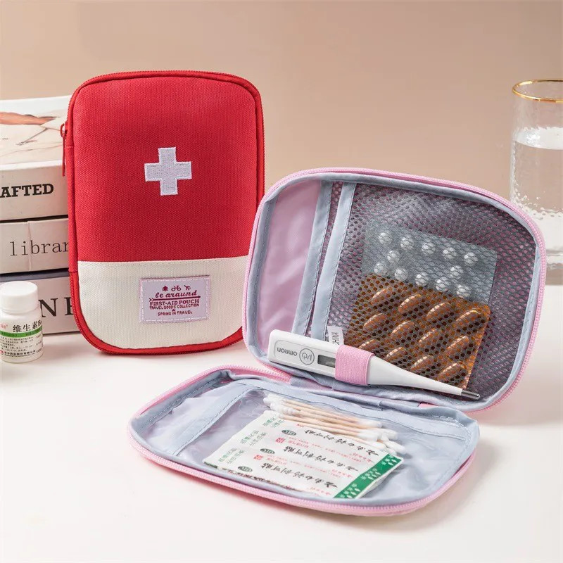 Compact travel first aid kit