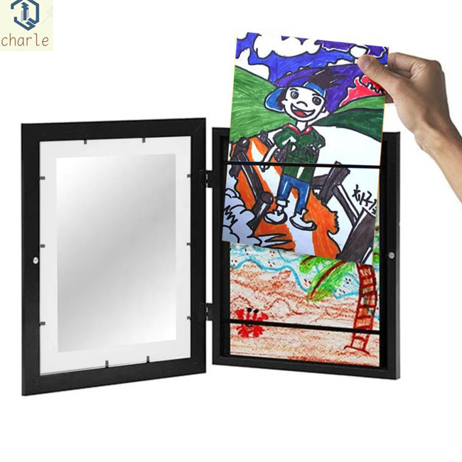 Limited-time Offer!! A4 Children Wooden Picture Frame Rectangle Art 