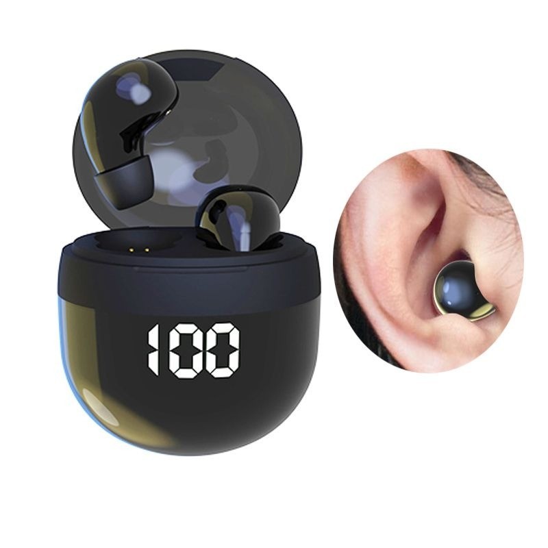 Hot sale hd calling micro earphones bt 5.3 headset in ear invisible ...