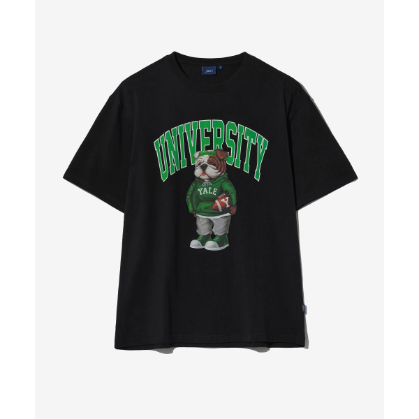YALE] (24SS) UNIVERSITY DAN T-SHIRT (9 COLORS, UNISEX, CROP