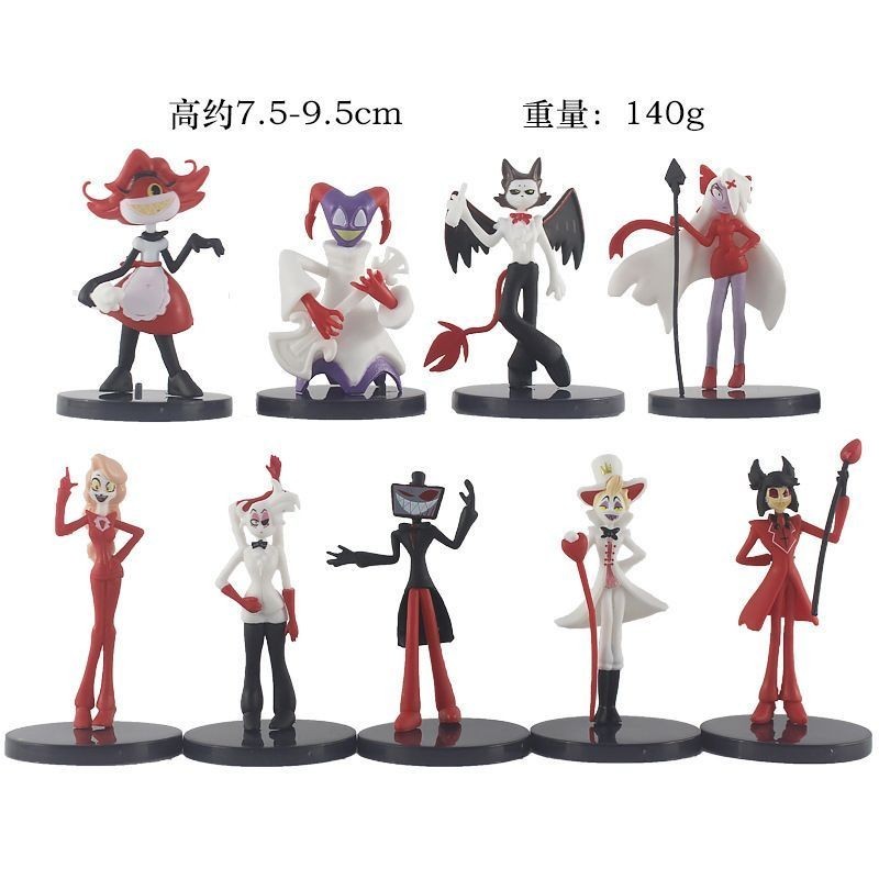 Hazbin Hotel Collectible Figurines Hell'S Inn Extreme Villain Hazbin ...