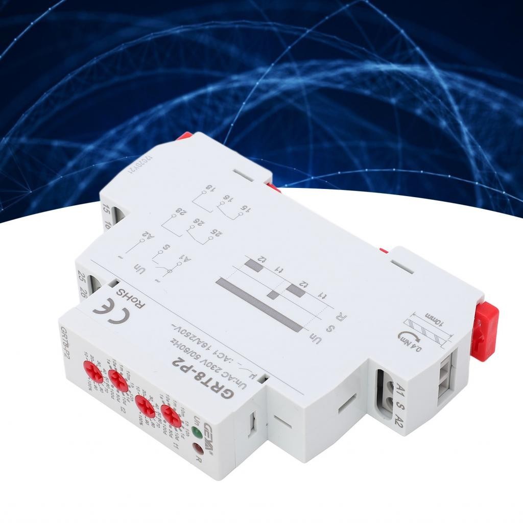 Maib Time Relay Rail Mounted Electronic Impulse Output 230V With ...