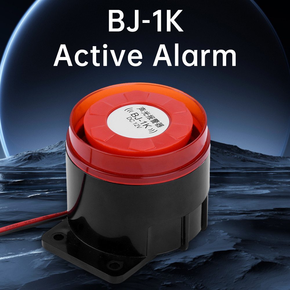 BJ-1K 12 24V 220V Buzzer with light without light high decibel sound ...