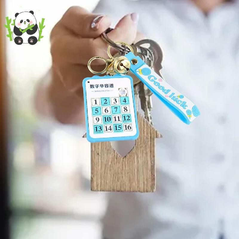 Fun Alphanumeric Number Toys Portable Keychain Children's Pendant Gift ...