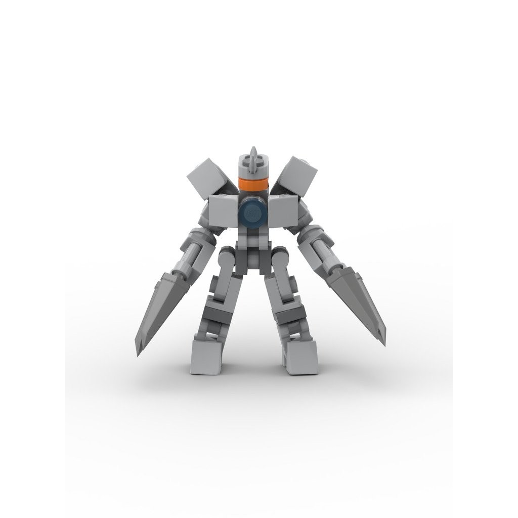 Domestic building blocks moc Pacific Rim Eureka Raider Mecha ...