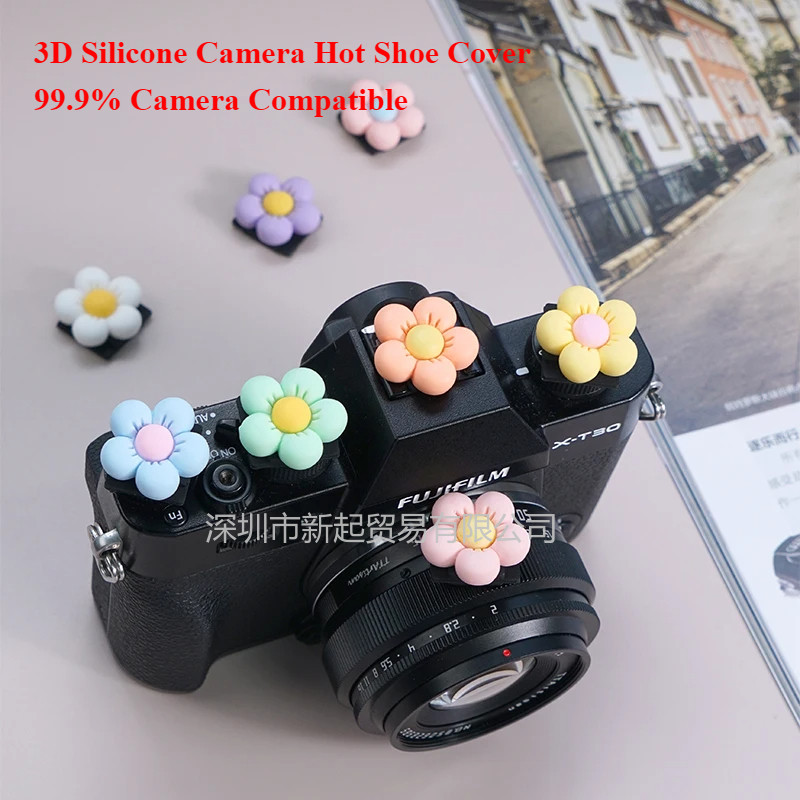3D Hot Shoe Cover Soft Silicone Universal Flash Protector For Canon G7X ...