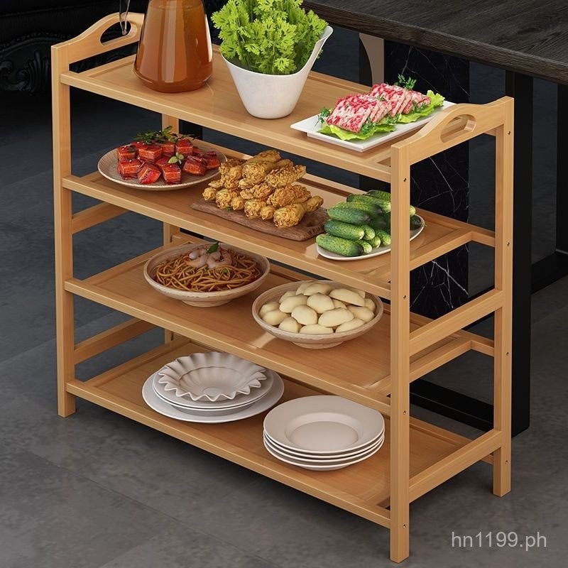 Commercial Multi-layer Hot Pot Restaurant Display Rack Kitchen Dish ...