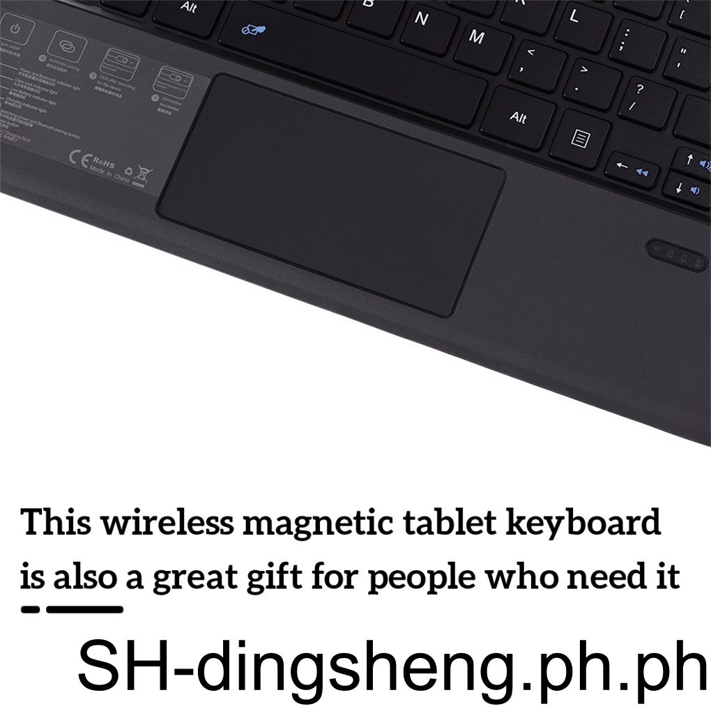 True Wireless Magnetic Ergonomic Keyboard for Surface Microsoft Pro3/4/ ...