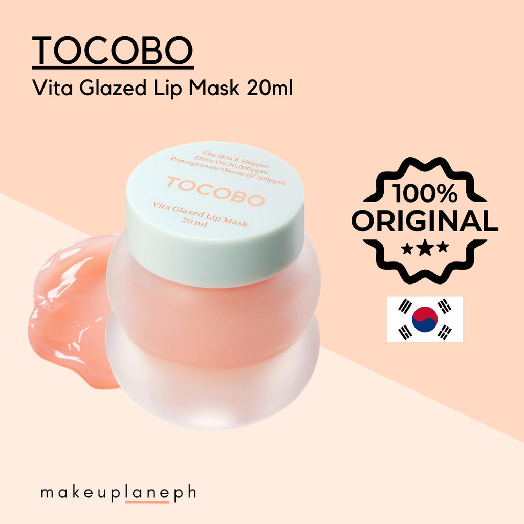 Tocobo Vita Glazed Lip Mask 20ml | Shopee Philippines
