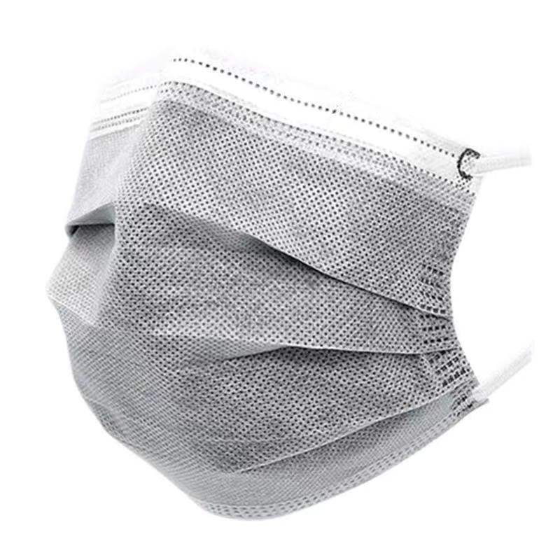 SCY NEW SUPER SALE! 3-Ply Gray Disposable Surgical Face Mask 50 pcs/box ...