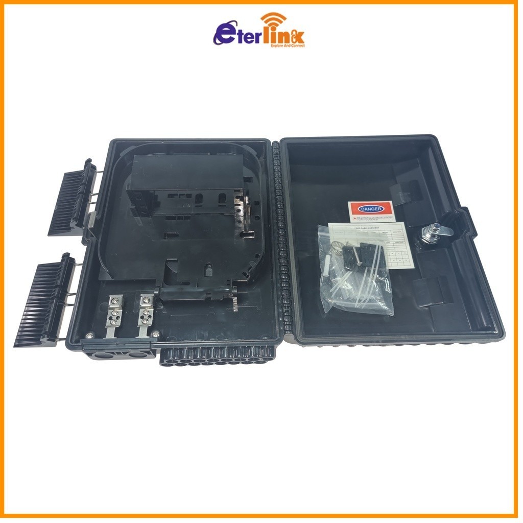 16 Port Nap Box Fiber Splitter Box FTTH Insert type Fiber Optic ...