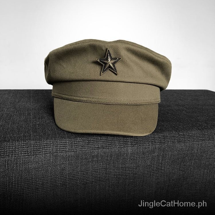 Soviet Union Military Cap Men's Hat Improved Peaked Cap Pure Cotton ...