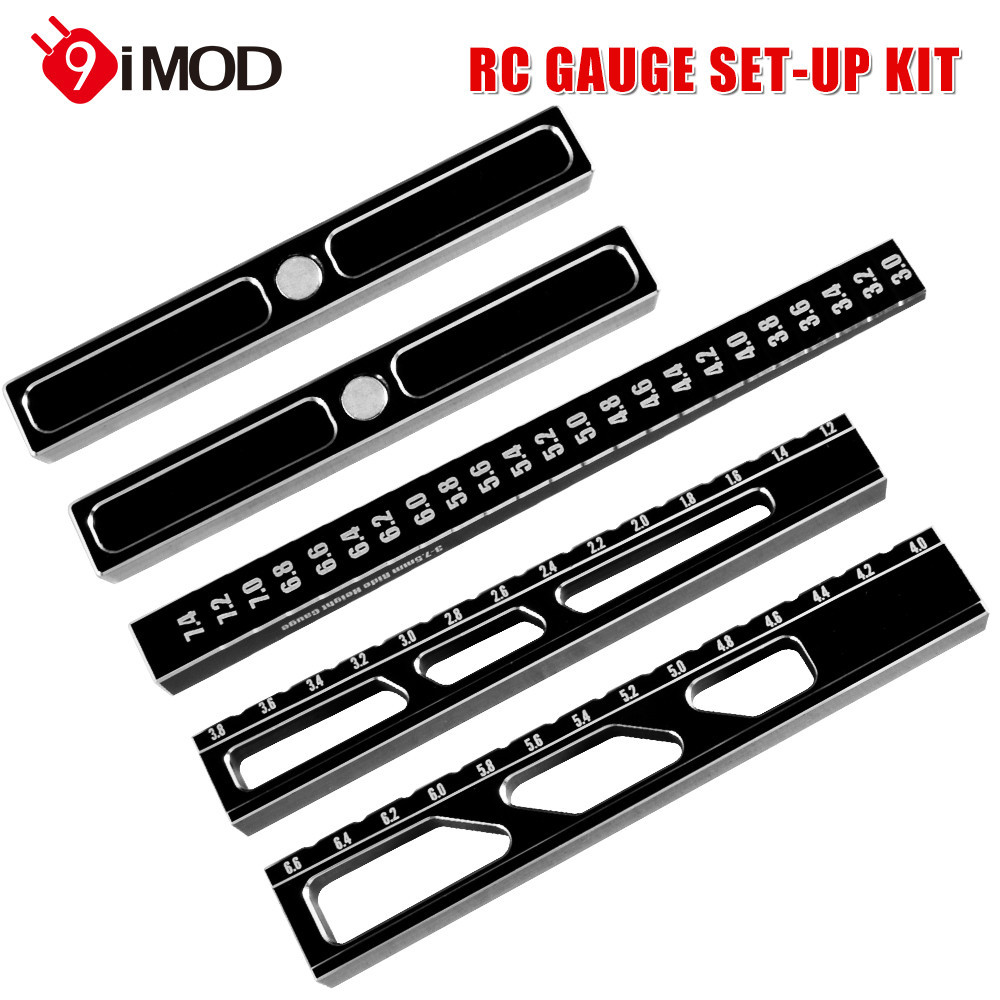 9IMOD RC Height Ruler or Chassis Droop Gauge Support Blocks Chassis ...