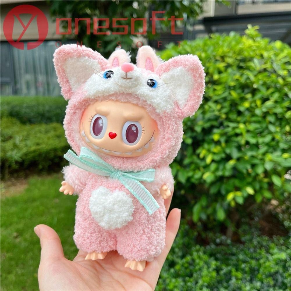 ONE-SOFTNESS Labubu Doll Clothes, Labubu Time To Chill Filled Doll Cos ...