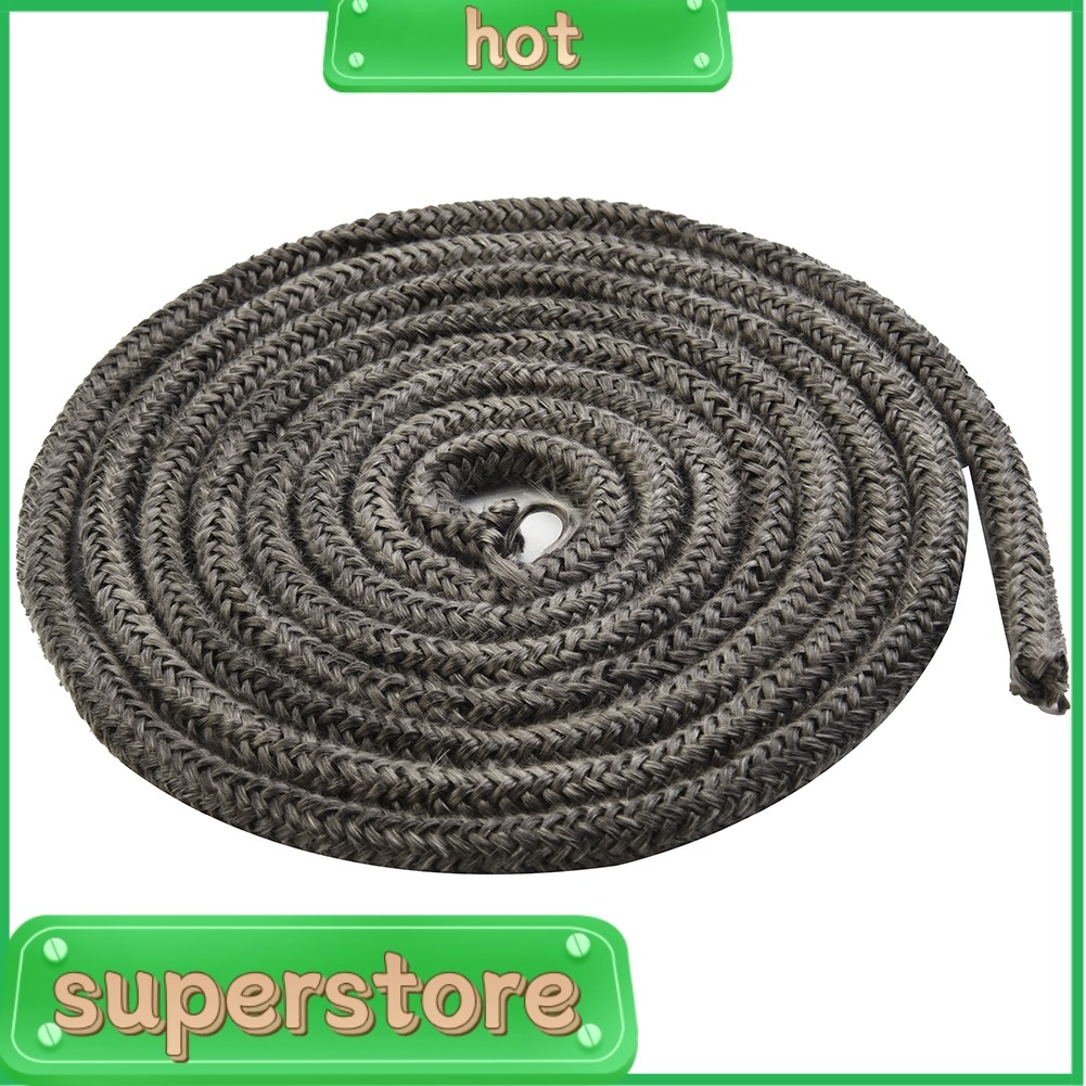 SUPER| Black Stove/Fire Rope Wood Burning Stove 10/12mm 2m Length Log ...