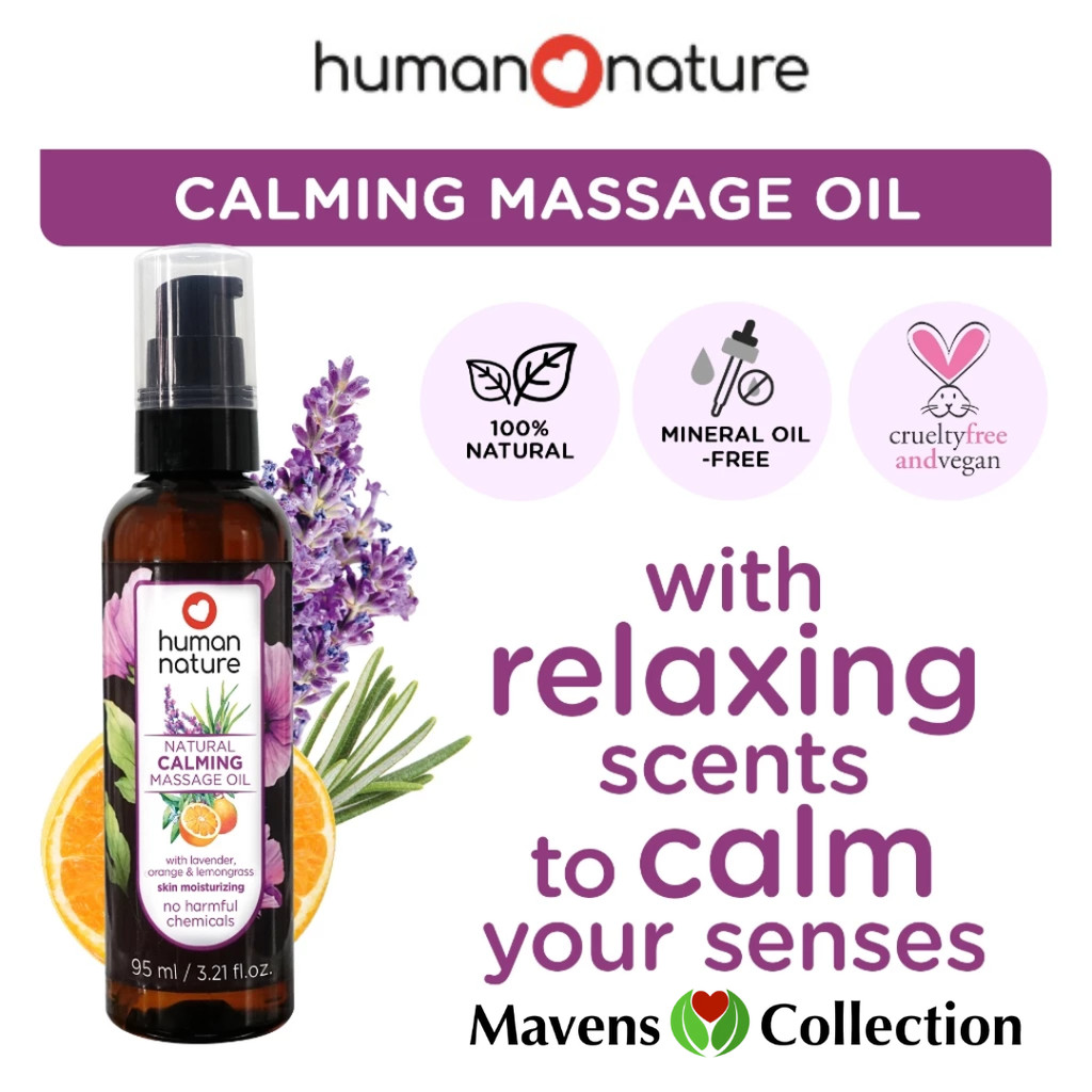 Human Nature Massage Oil (Calming, 95ml) | Shopee Philippines