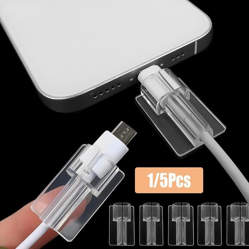 Transparent Winder Protector Compatible with USB Cable Protection Data ...