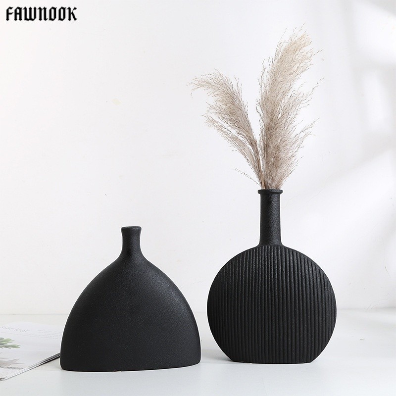Creative Home Decor Ceramics Classical Flower Vase Living Room Office Desktop Decoration 90339 main image 0