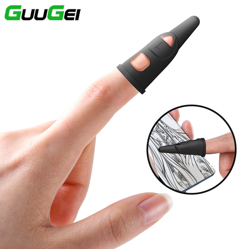 Guugei Capacitive Touch Screen Finger Cot Integrated Finger Cover ...