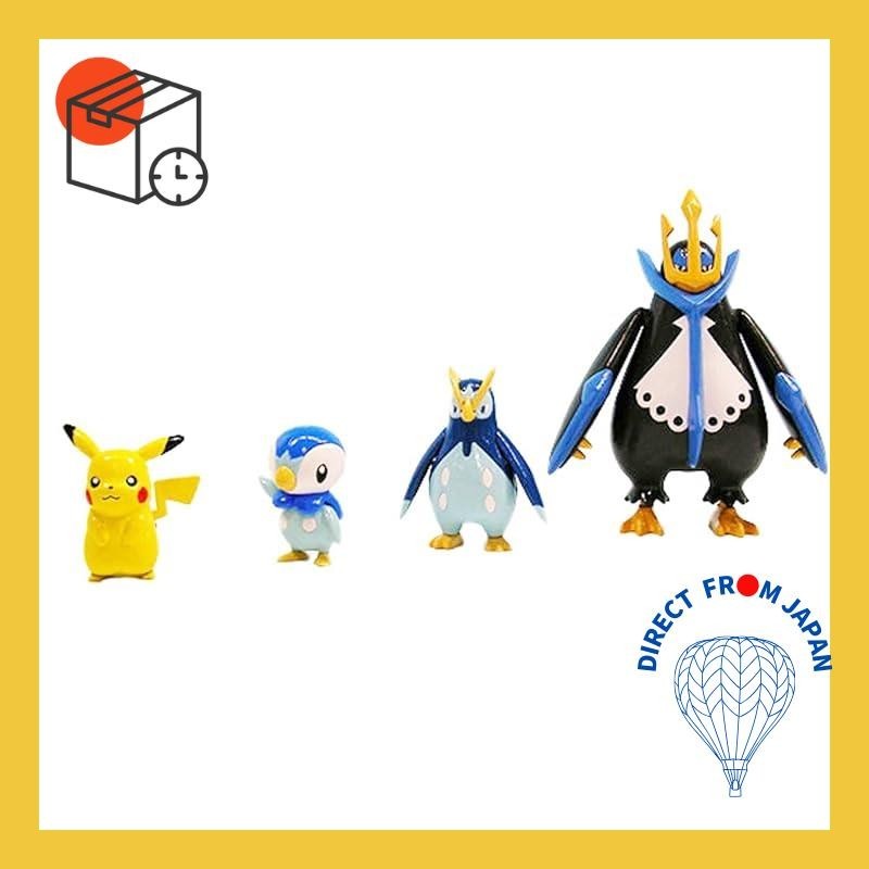 Pokemon Pla Model Collection No.6 Evolution Series Empoleon Evolution ...