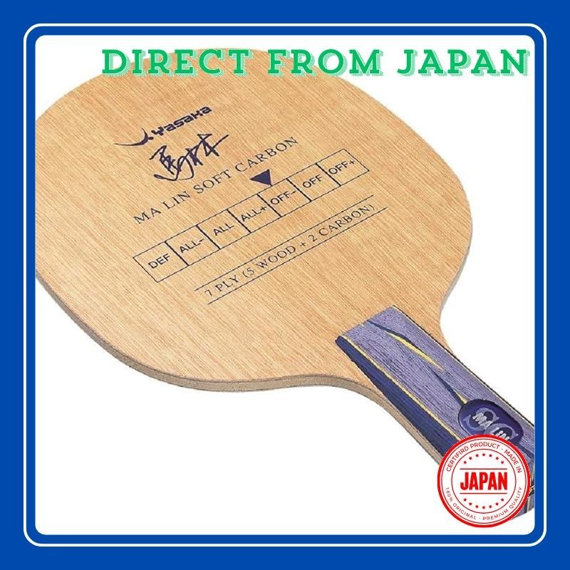 【Japan】YASAKA Table Tennis Racket BALIN SOFT CARBON STR YM11 | Shopee ...