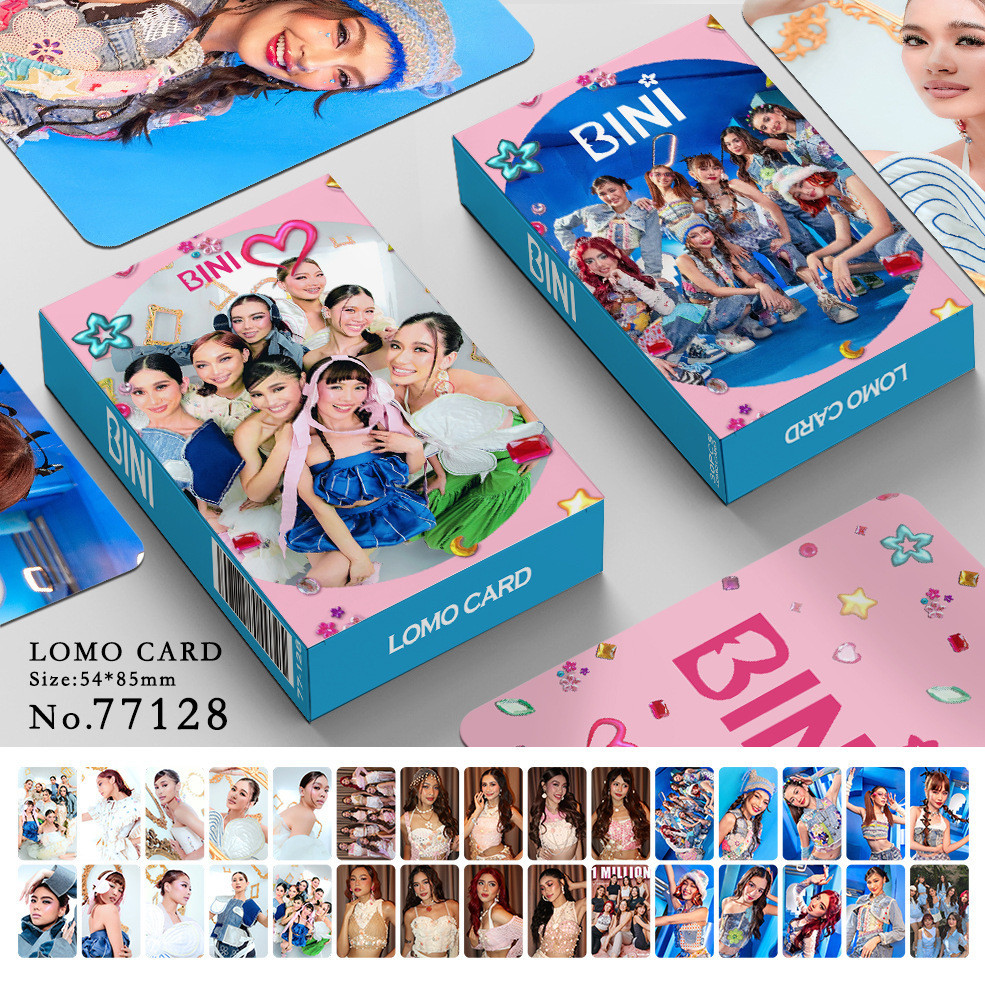 30pcs/box BINI Lomo Card Photo Card Photocards Lomocard Colet Gwen ...