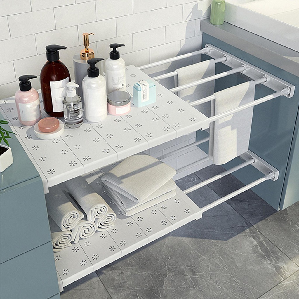 Retractable Wardrobe Cabinet Divider Partition DIY Clothes Organizer ...