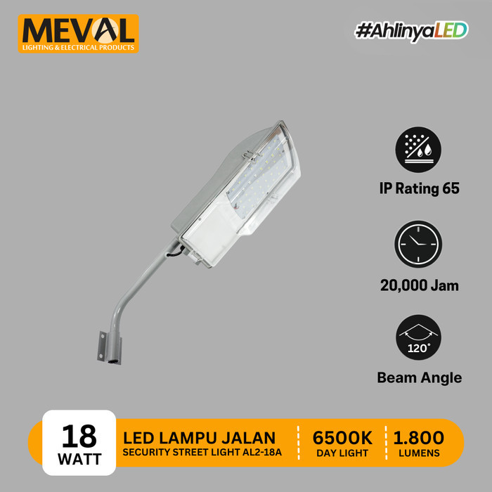 Meval PJU LED Street Light AL2-18A | Shopee Philippines