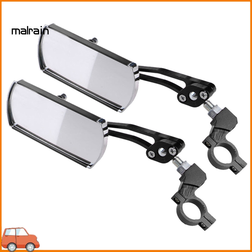 [Ma] 1/2Pcs Adjustable Mountain Bike Bicycle Handlebar Side Rearview ...