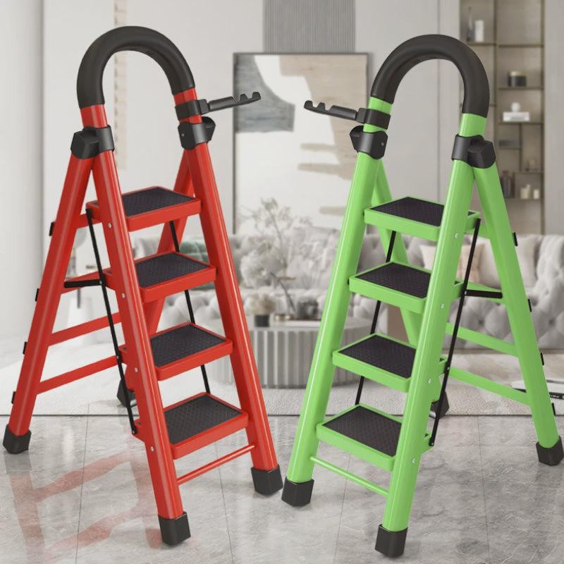 Household Ladder Indoor Stepladder Five-Step Four-Step Ladder Household ...