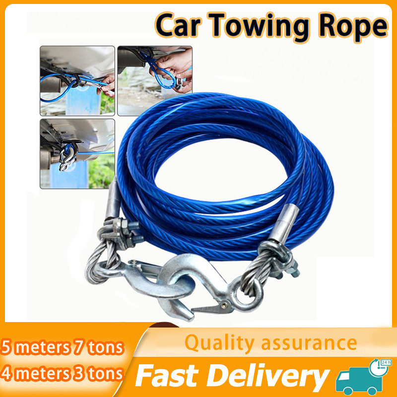 Trailer Rope Traction Broken Down Car Strong And Durable Car Breakdown ...