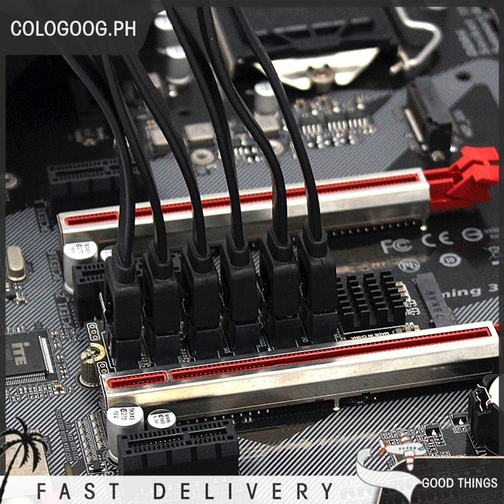 M2 M-EKY PCIE3.0 To SATA6G Expansion Card PCIE Riser for Hard Disk ...