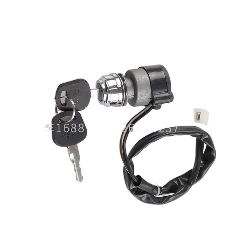 Marcelle Langqing sightseeing car power lock key switch 2-wire patrol ...