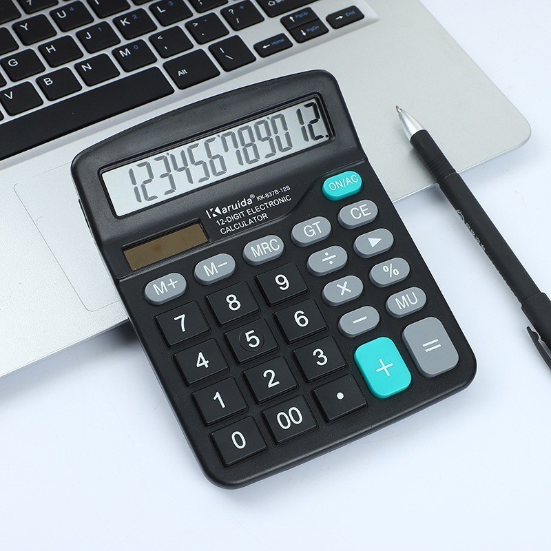 Electronic Calculator Multi-functional 12 Digit Display Counter for ...