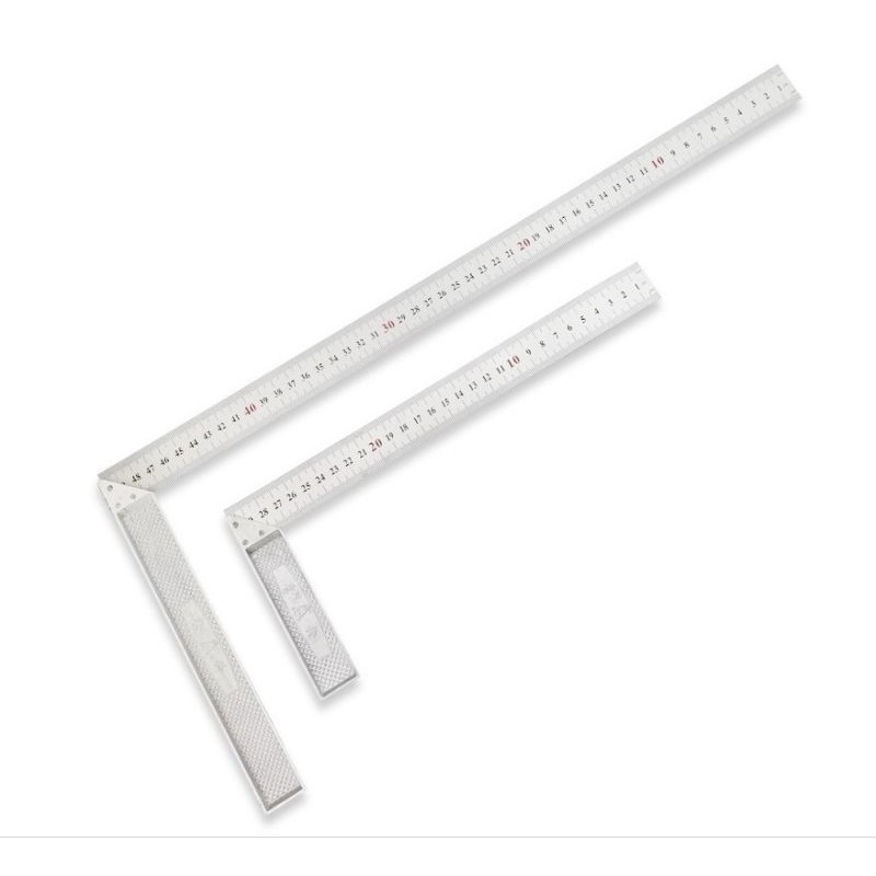 L - Square Stainless Angle Ruler 90 Degree Angle Ruler Aluminum ...
